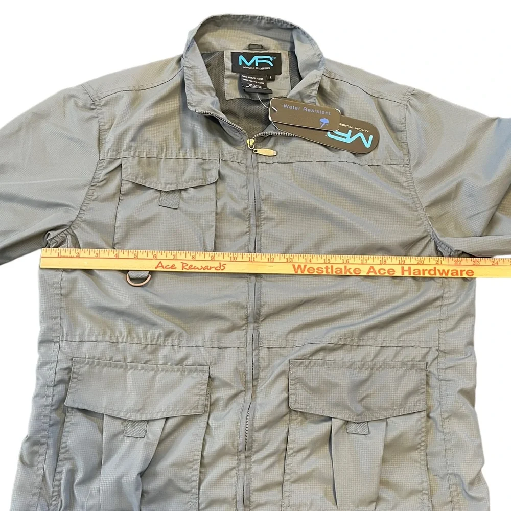 NWT Mack Russo Grey Utility Jacket | Men's L